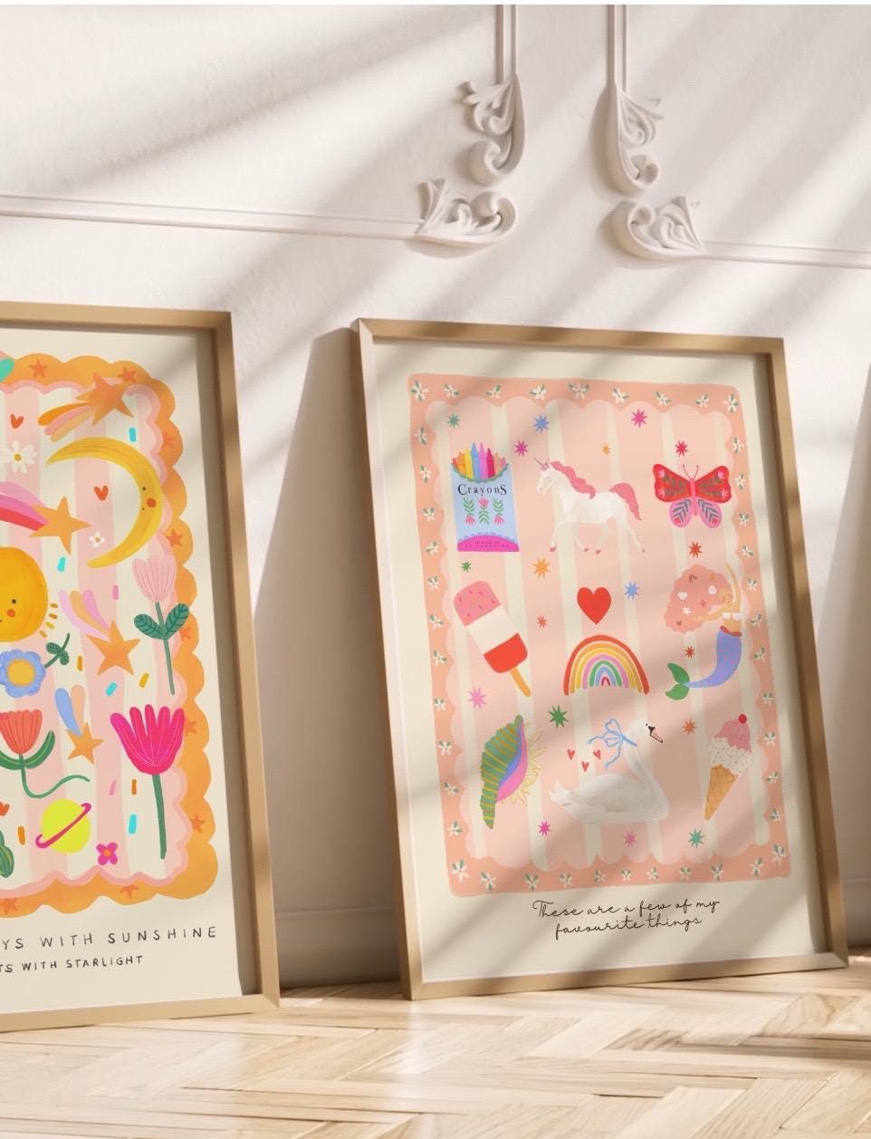 Favourite Things Pink | Unframed