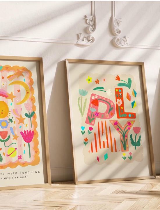 Flower Play | Unframed