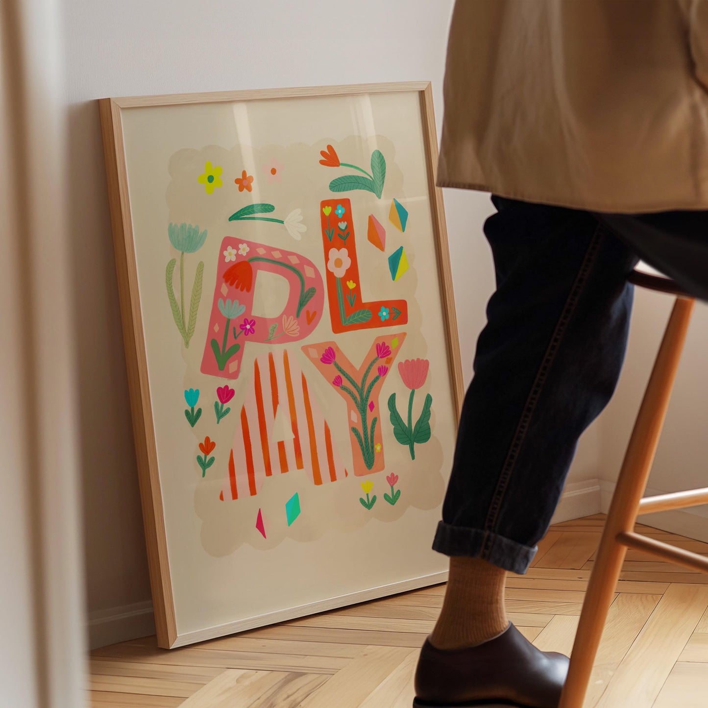 Flower Play | Unframed