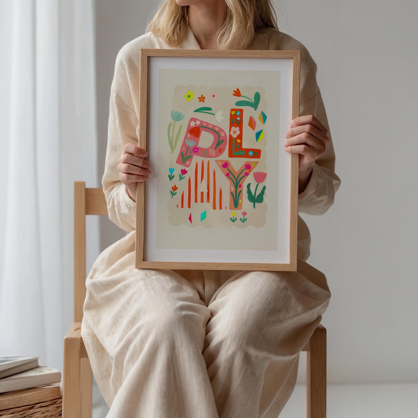 Flower Play | Unframed