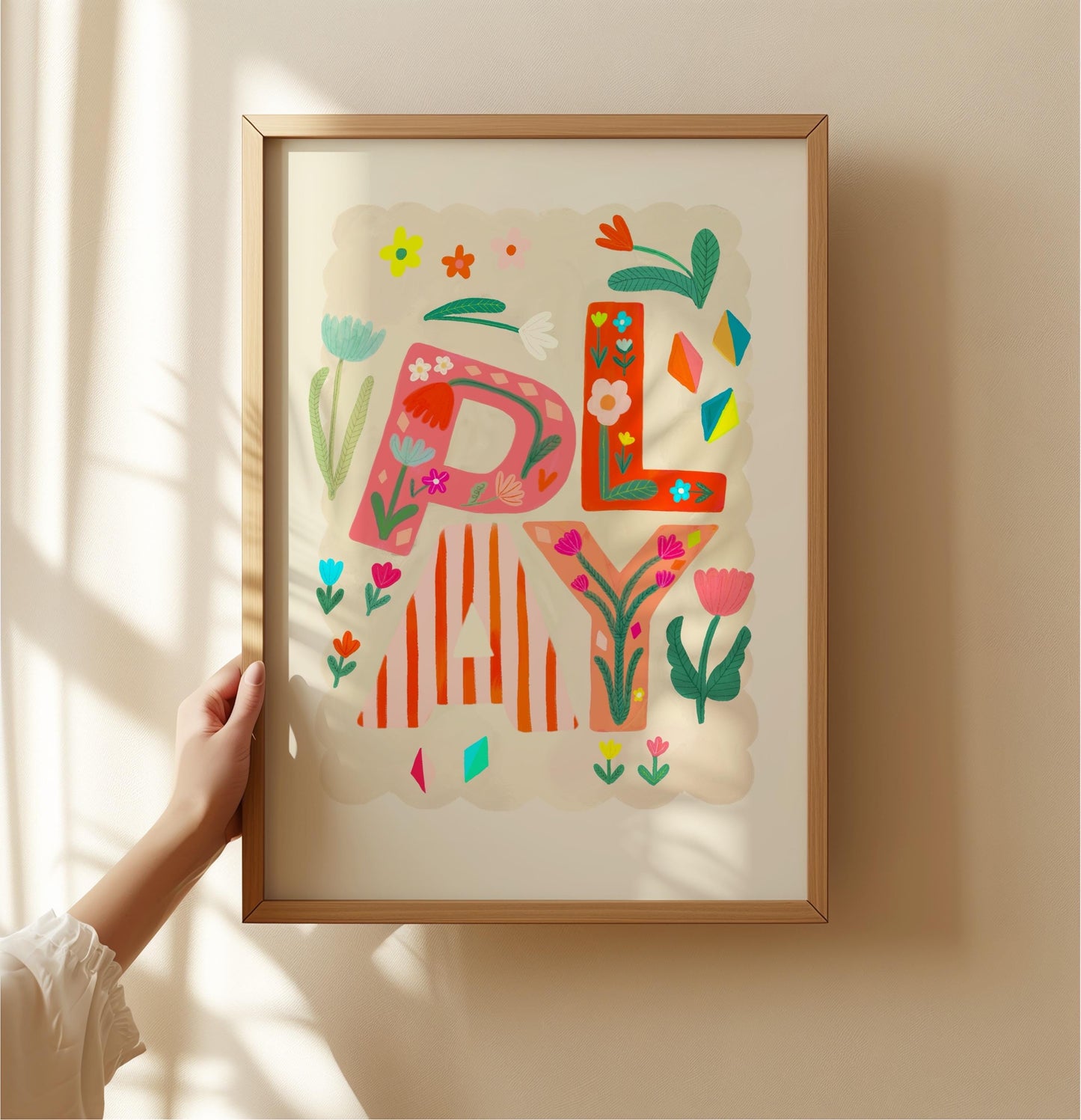 Flower Play | Unframed