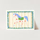 Cowboy Dreams / illustration / Eco / Nursery Art / Kids Room / Art / Print / Gifts for kids / kids / horse / Colour Pop / Bright /