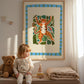 Timmy Tiger / Animal illustration / Tiger / Nursery Art / Kids Room / Art / Print / Gifts for kids / kids / Jungle / Colour Pop / Bright
