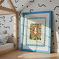 Timmy Tiger / Animal illustration / Tiger / Nursery Art / Kids Room / Art / Print / Gifts for kids / kids / Jungle / Colour Pop / Bright