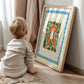 Timmy Tiger / Animal illustration / Tiger / Nursery Art / Kids Room / Art / Print / Gifts for kids / kids / Jungle / Colour Pop / Bright
