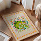 Cora Chameleon / Animal illustration / Tiger / Nursery Art / Kids Room / Art / Print / Gifts for kids / kids / Jungle / Colour / Bright