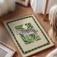 Zayn Zebra / Animal illustration / Zebra / Nursery Art / Kids Room / Art / Print / Gifts for kids / kids / Jungle / Colour Pop / Bright