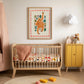 Orla Orangutan / Animal illustration / Monkey / Nursery Art / Kids Room / Art / Print / Gifts for kids / kids / Jungle / Colour / Bright