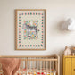 Zara Zebra / Animal illustration / Zebra / Nursery Art / Kids Room / Art / Print / Gifts for kids / kids / Jungle / Colour Pop / Bright