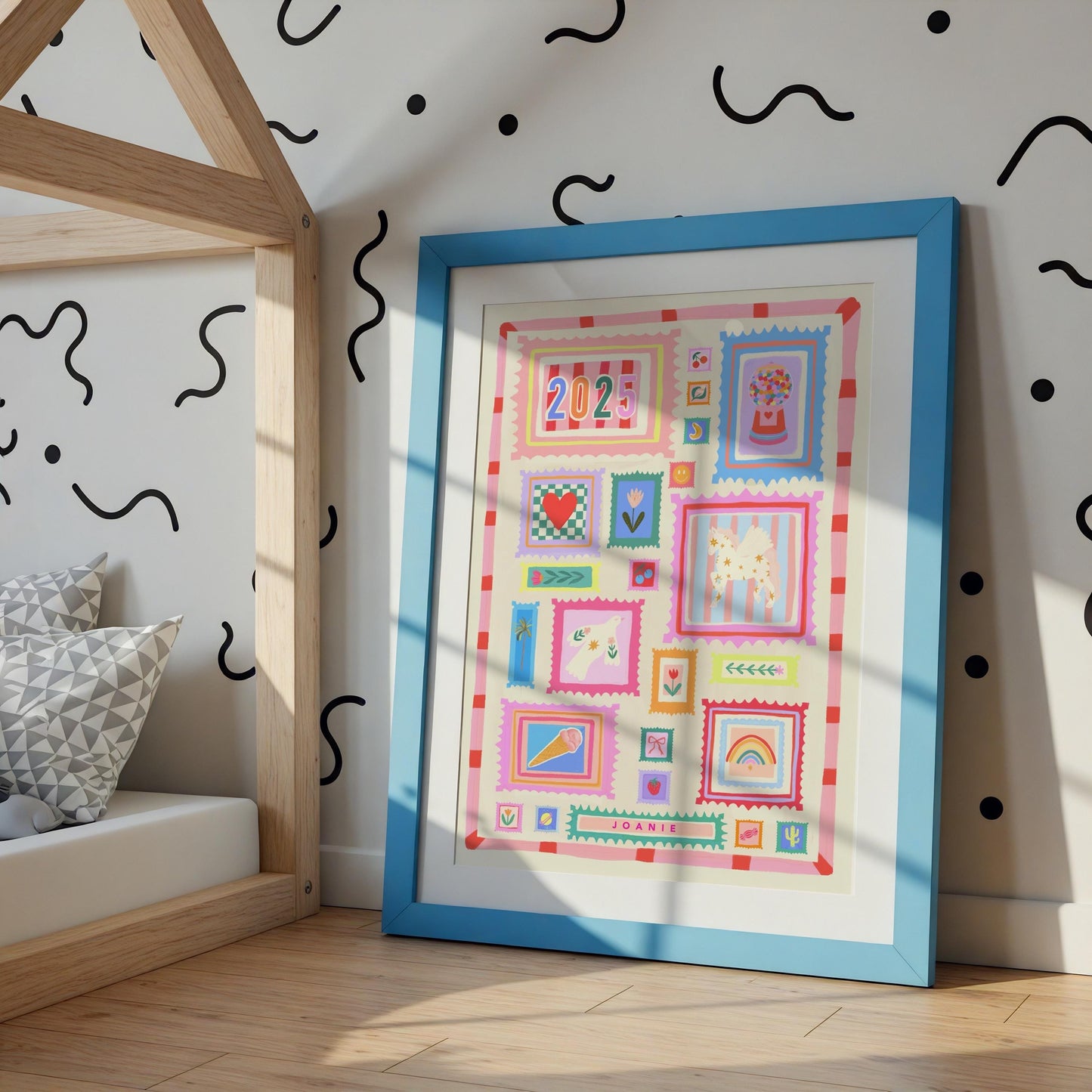 Personalised Year of Birth Art Print