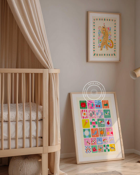 Sunshine Kids A-Z | Unframed