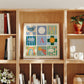Personalised Green Weather | Unframed