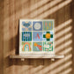 Personalised Green Weather | Unframed