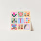 Personalised Floral, Kids Decor, fun wall art, Colourful Wall Art, Wall Art, Wall Art, Art Prints, Colourful Art Prints, Square,