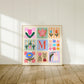 Personalised Floral | Unframed