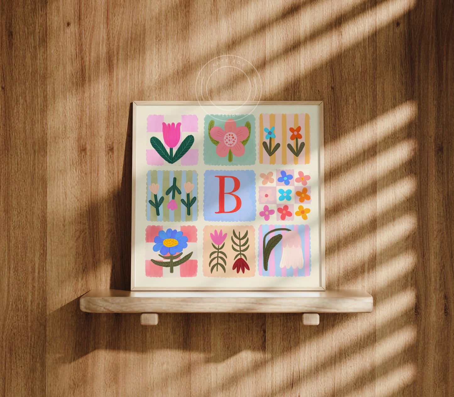 Personalised Floral | Unframed