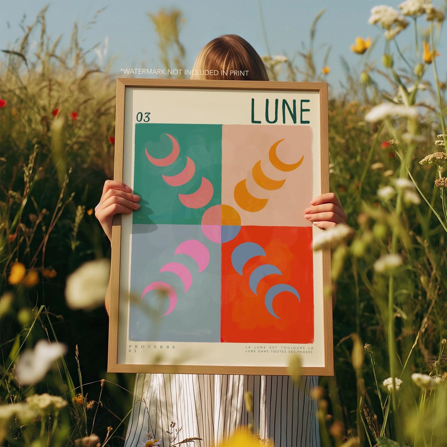 Summer Moon | Unframed