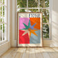 Summer Star, Colourful Quirky Handrawn Art, Star, Colourful, Bright Colourful Art Print, Modern Art Print, Gallery Wall, Cool, Maximalist