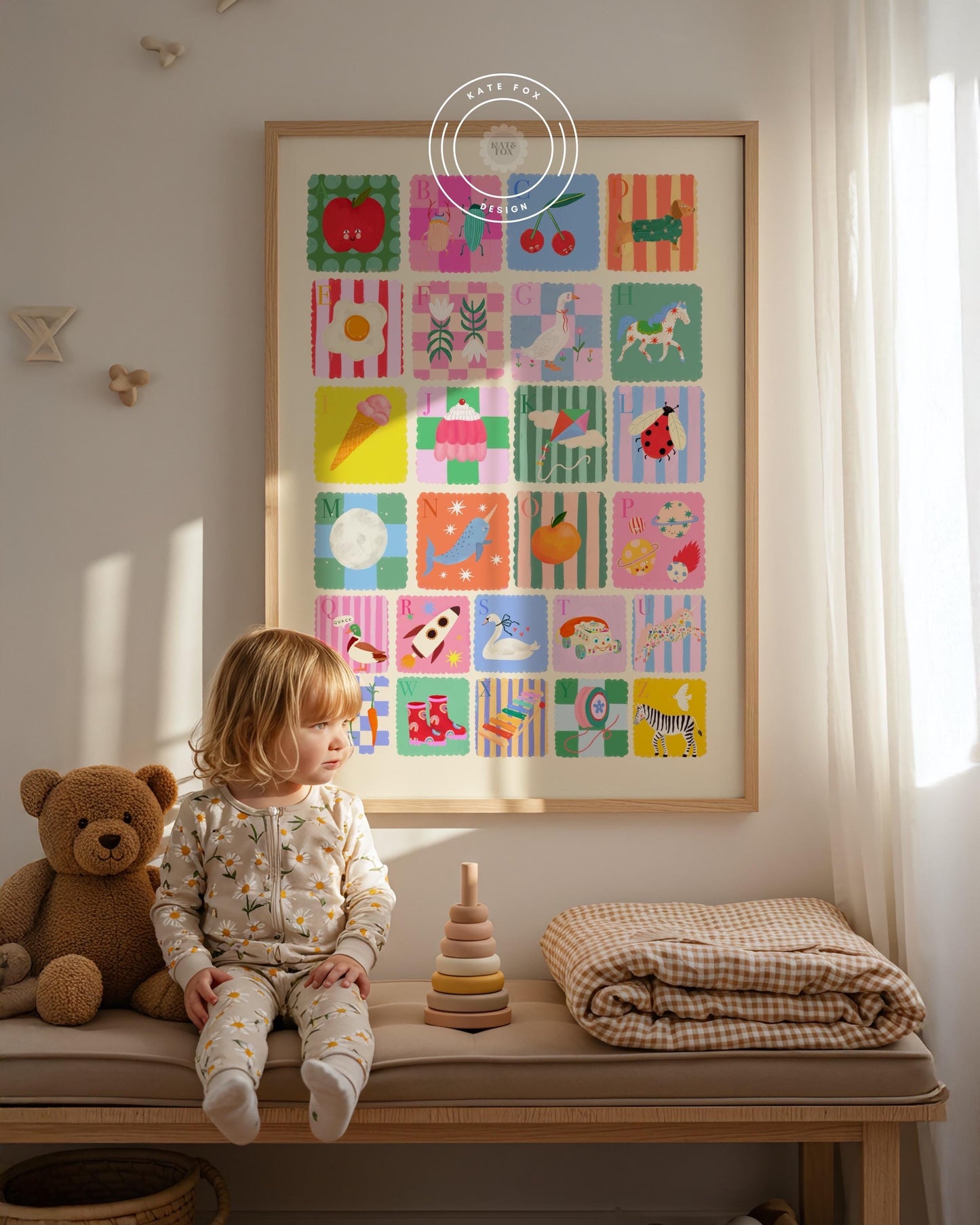 Sunshine Kids A-Z | Unframed