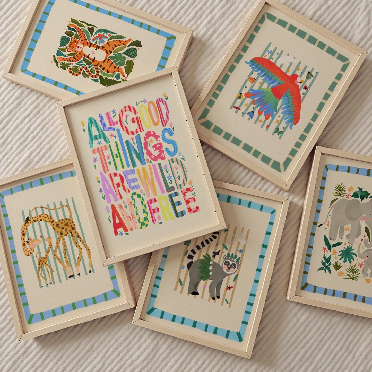 Wild and Free | Unframed