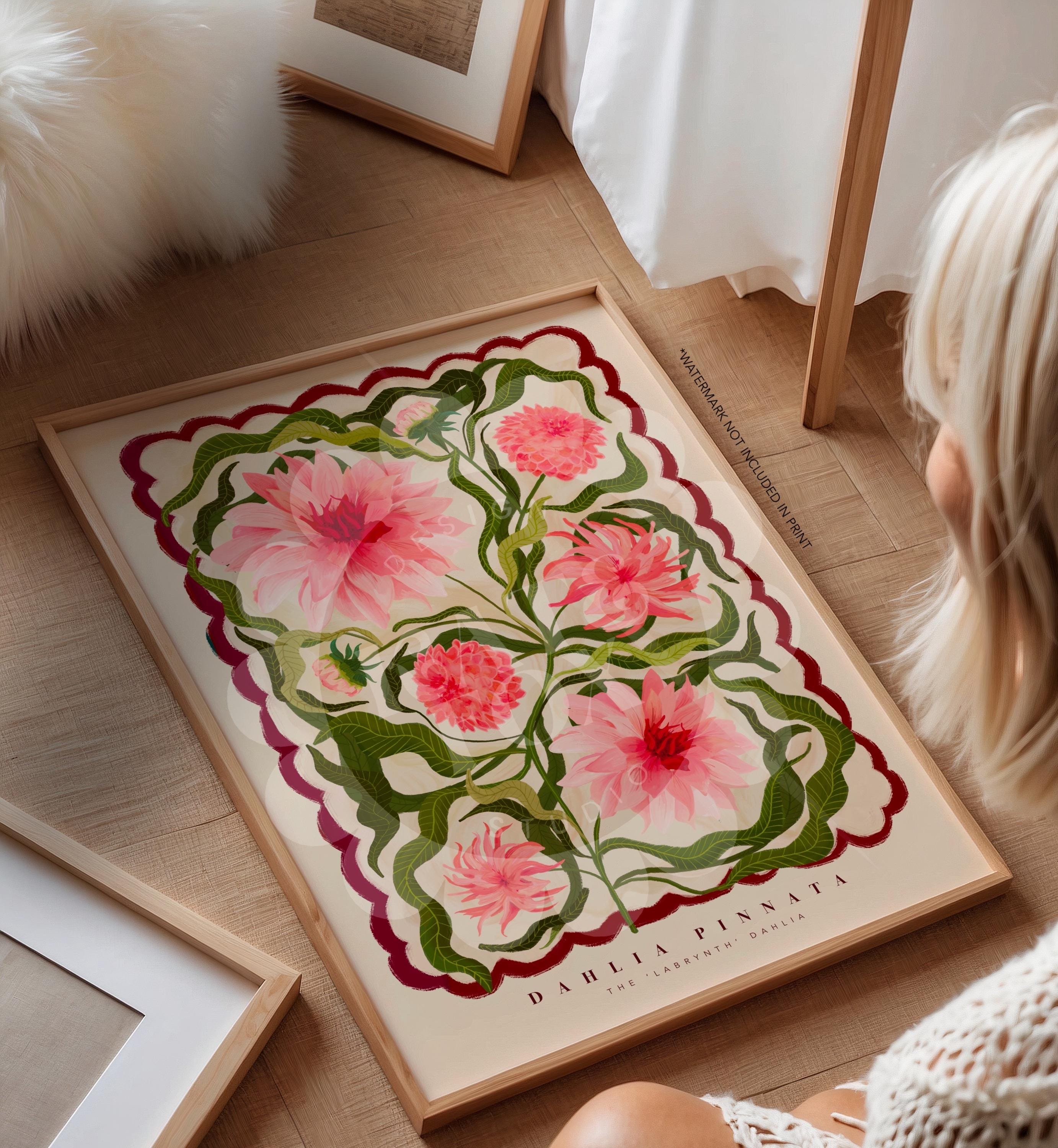 Dahlia | Unframes – Kate Fox Design