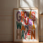 Ghouls Just Wanna Have Fun, Spooky Print, Halloween Print, Fall Print, Typography Print, Quote wall Art, Wall Art, Gallery Wall, Kid