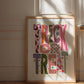 Trick or Treat, Spooky Print, Halloween Print, Autumn, Fall Print, Typography Print, Quote wall Art, Wall Art, Gallery Wall, Halloween,