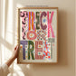 Trick or Treat, Spooky Print, Halloween Print, Autumn, Fall Print, Typography Print, Quote wall Art, Wall Art, Gallery Wall, Halloween,