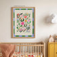 Colourful Bohemian Flowers Art Print: Colour Pop Flower Illustration