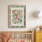 Colourful Bohemian Flowers Art Print: Colour Pop Flower Illustration