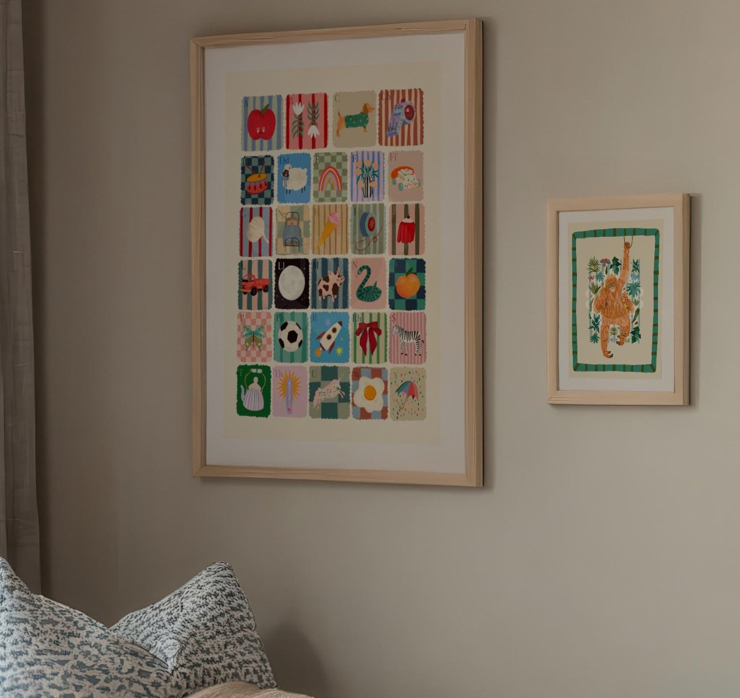 Welsh Alphabet Cool Kids | UNFRAMED