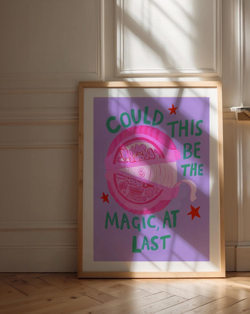 Bubble Gum Art Print | Unframed