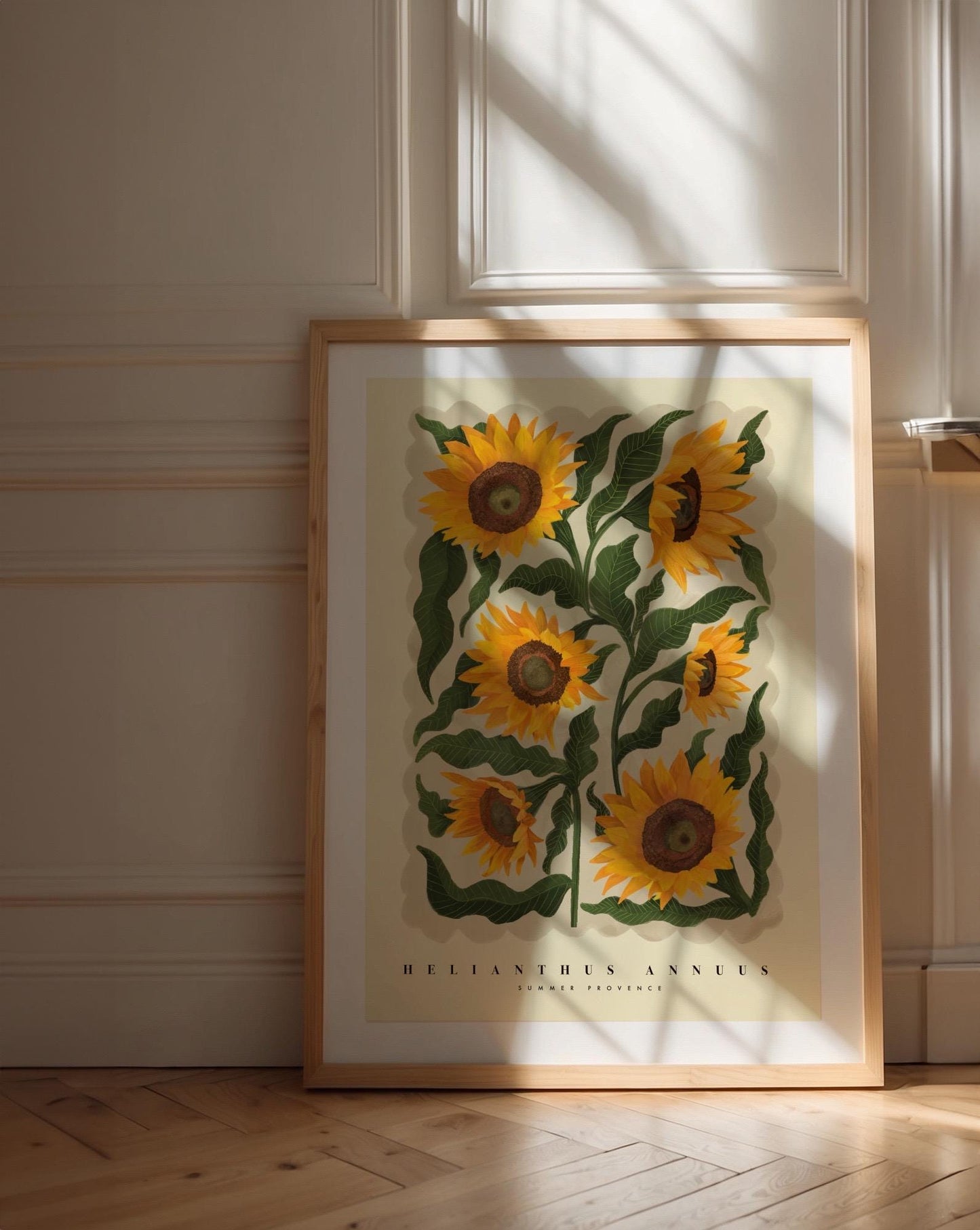 Sunflowers, Colourful Quirky Handrawn Art, Sunflower, Colourful Art, Bright Colourful Art Print, Modern Art Print, Gallery Wall, Bathroom,