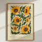 Sunflowers, Colourful Quirky Handrawn Art, Sunflower, Colourful Art, Bright Colourful Art Print, Modern Art Print, Gallery Wall, Bathroom,