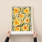 Spring Daffodil Art Print: Colourful Handrawn Floral Illustration