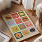 English Biscuits Art Print: Colourful Handrawn Biscuit Illustration, Kitchen