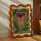 Pansy Art Print: Colourful Handrawn Floral Illustration