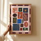 Celestial Illustration: Colour Pop Nursery Art Print