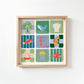 Personalized Ocean Letter Print: Colorful Kids Wall Art, Fish, Shell, Whale