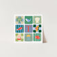 Personalized Ocean Letter Print: Colorful Kids Wall Art, Fish, Shell, Whale