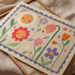 Spring Flower landscape Illustration: Colour Pop Nursery Art Print