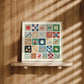 Kids Square Alphabet Print, A-Z, Cool, Kids, Wall Art