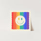 Rainbow Smiley Square Print, A-Z, rainbow, Kids, Wall Art, Pride, LGBTQ