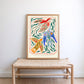 Three Little Birds Illustration Art Print - KateFoxDesign Botanical Wall Art