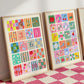 Sunshine Kids Numbers Art Print: Rainbow Nursery Decor