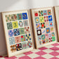 Cool Kids Numbers Art Print: Rainbow Nursery Decor