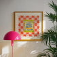 Scampi Fries Art Print: Dopamine Decor, Maximalist Wall Art