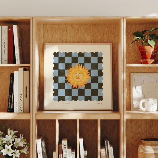 Sunshine from Florence Art Print: Dopamine Decor, Maximalist Wall Art