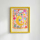 Stars Above Art Print: Colorful Nursery Decor
