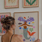 Cool Mermaid Art Print: Colorful Kids Room Decor